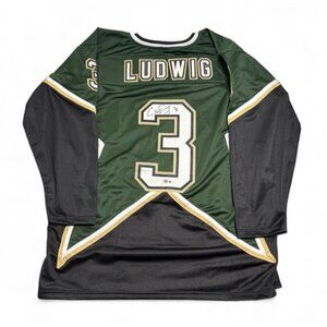 OFFERS ✅ Craig Ludwig Signed CUSTOM Dallas Stars Jersey X-Large Beckett NHL